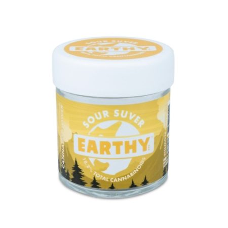 Earthy Now Sour Suver High-CBD, Low-THC Cannabis Flower Bud 3.5 grams