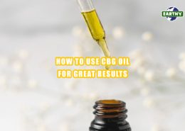 How to use CBG Oil Earthy Now