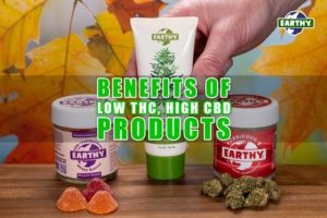 Benefits of Low THC, High CBD Products | Earthy Now