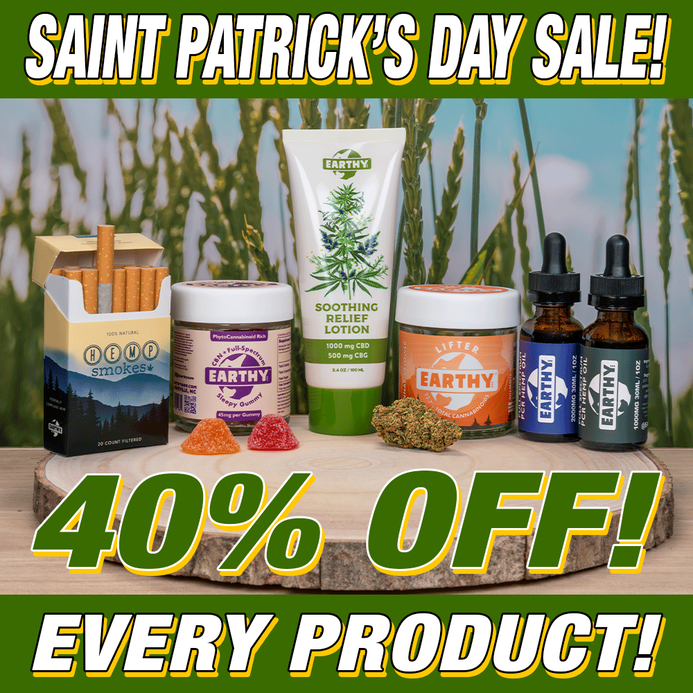 Earthy Now - St. Patrick's Day Sale - 40% Off