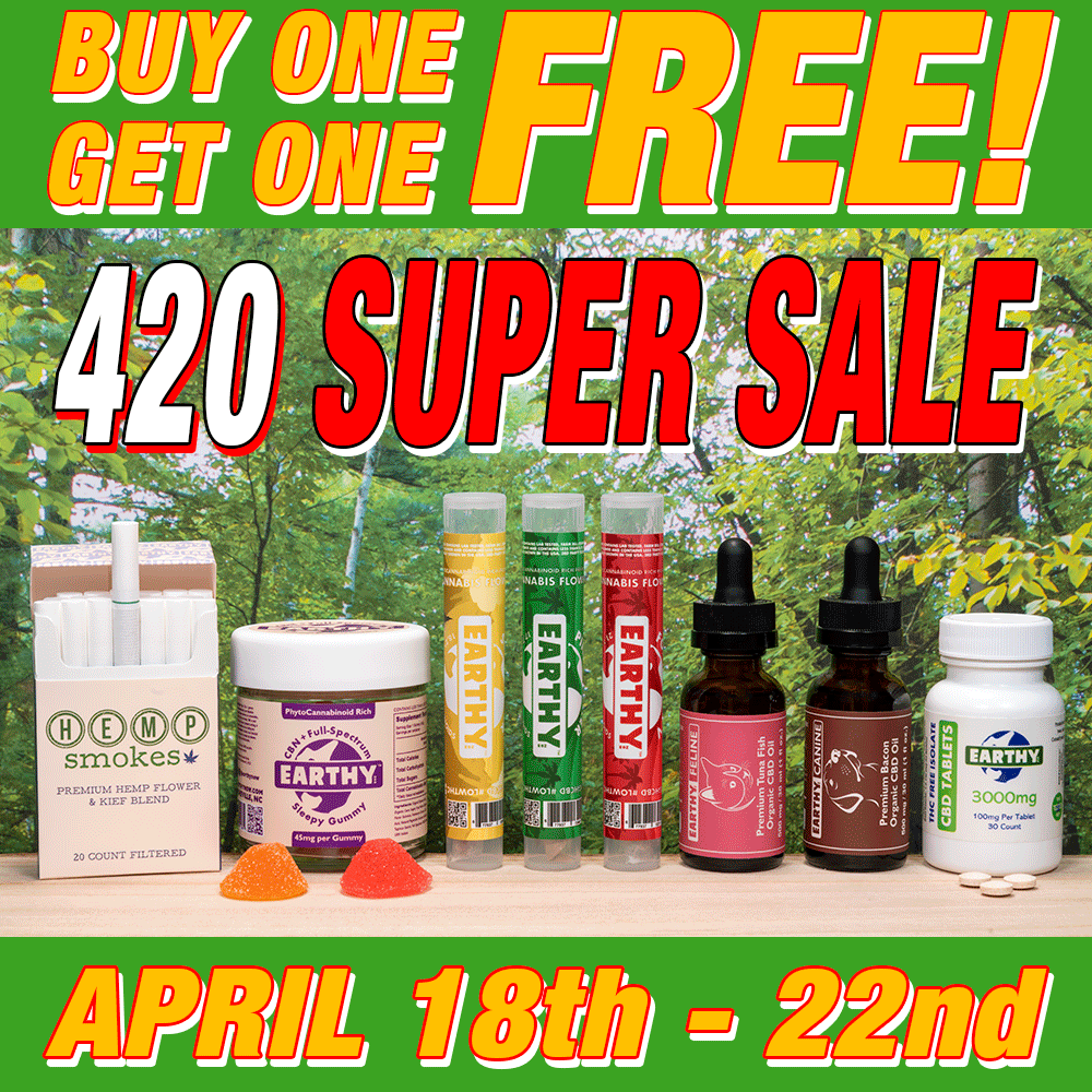 Earthy Now.Email - 420 Sale - BOGO All Products