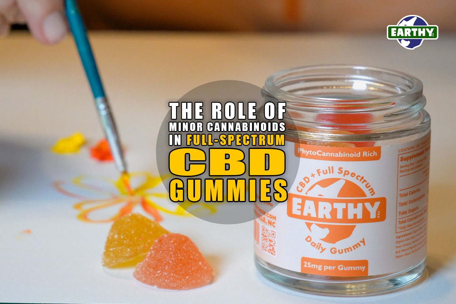 The Role of Minor Cannabinoids in Full Spectrum CBD Gummies | Earthy Now